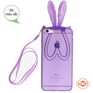 Ốp lưng Iphone 7 plus/ 7s plus tai thỏ