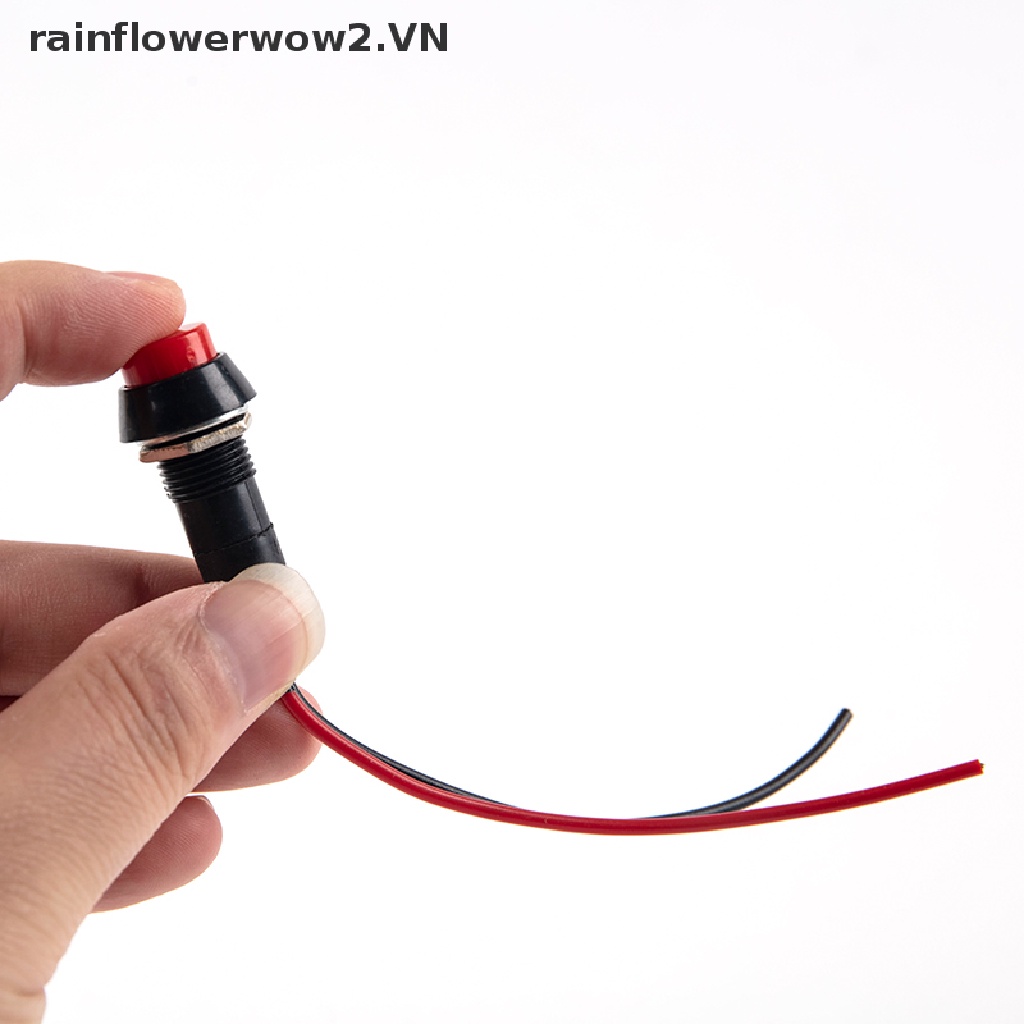 [flower] Công Tắc Nút Bấm Còi Xe Hơi Cỡ Nhỏ Màu Đỏ Xanh Lá [Hoa]