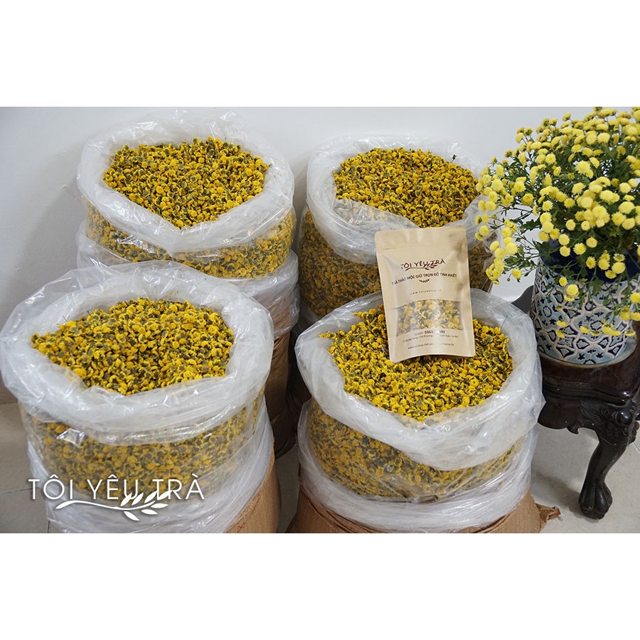 500Gr Hoa Cúc Chi Sấy Lạnh Tôi Yêu Trà Chất Lượng Loại 1 Thơm Ngon Tinh Khiết 🌿