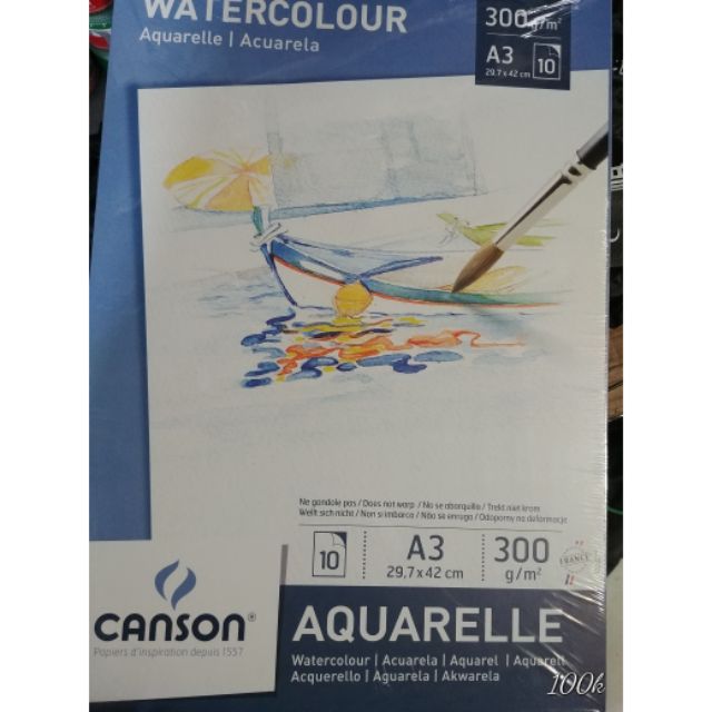 Sổ canson 300gsm