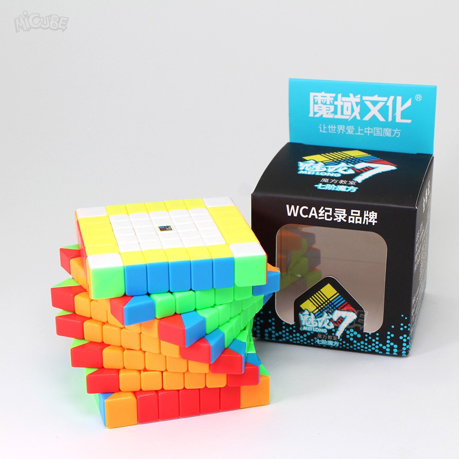 Đồ Chơi Rubik 7x7 Moyu Meilong MF7 Stickerless Cao Cấp - Chuẩn Quốc Tế