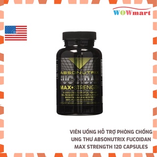 Viên uống hỗ trợ phòng chống ung thư Absonutrix Fucoidan Max Strength 120 Capsules