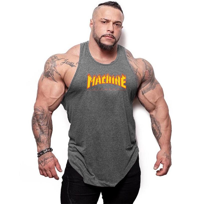 Áo Ba Lỗ Tập Gym Thoáng Khí Thời Trang Cho Nam