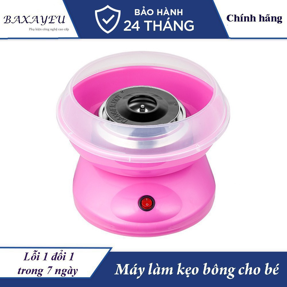 Máy Làm Kẹo Bông Gòn Đa Năng Mini Cotton Candy Maker Cho Bé (Xanh - Hồng - Trắng)