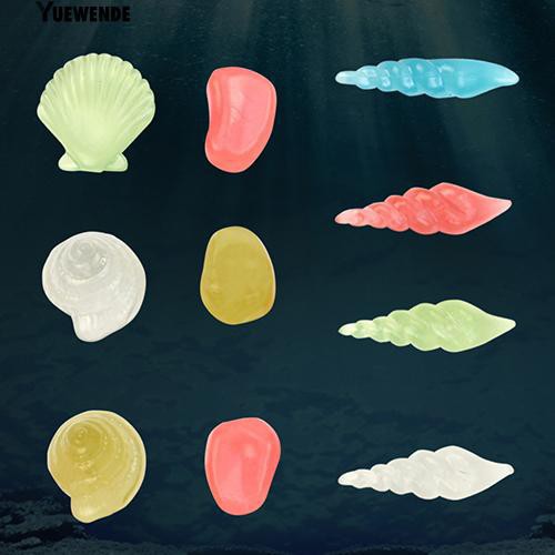 Bộ 10 hạt đá dạ quang trang trí sân vườn