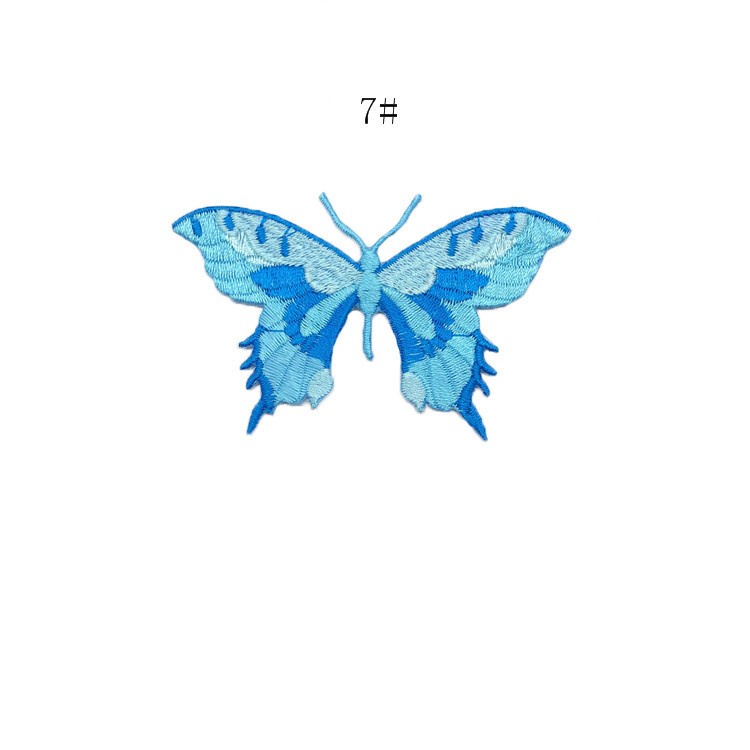 Miếng Dán Ủi Quần Áo Hình Bướm 8 * 4.5CM