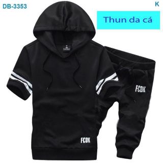 Bộ thể thao nam có nón