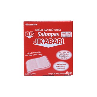 MIẾNG DÁN GIỮ NHIỆT SALONPAS JIKABARI