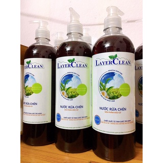 [HÀNG CHÍNH HÃNG] LAYER CLEAN nước rửa chén hữu cơ