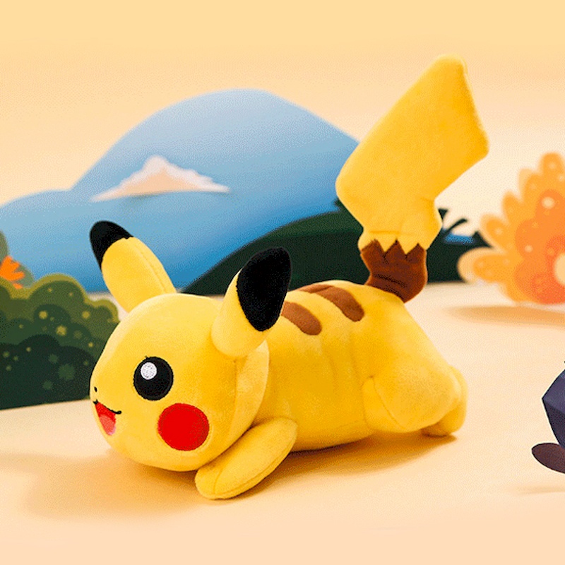 Gấu Bông Pikachu Siêu Đáng Yêu, Thú nhồi bông pikachu trong phim Pokemon, Gấu xinh