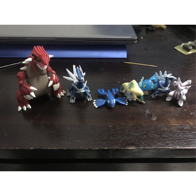 Mô hình pokemon Groudon, Dialga, Jirachi, Kyogre