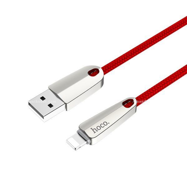 Cáp Lightning Hoco U35 Tự Ngắt Khi Sạc Đầy - iPhone - iPad - 5V - 2.4A