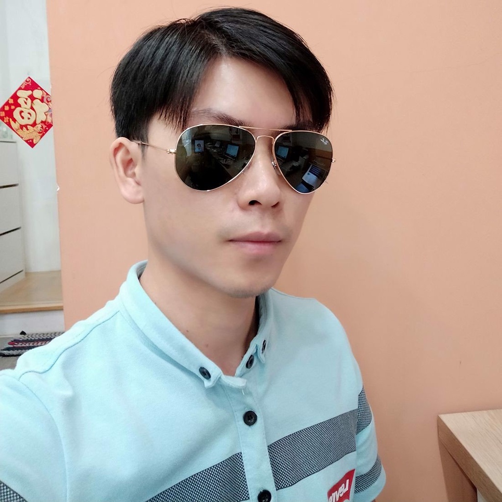Kính mát nam nữ thời trang Rayban Aviator RB3025 L0205 chính hãng