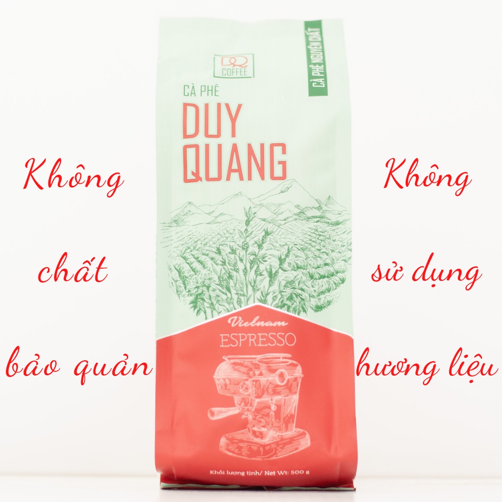 Cà Phê Rang Xay Nguyên Chất 100% (500gr) Ca Fe nguyên chất đậm vị pha phin Duy Quang | BigBuy360 - bigbuy360.vn
