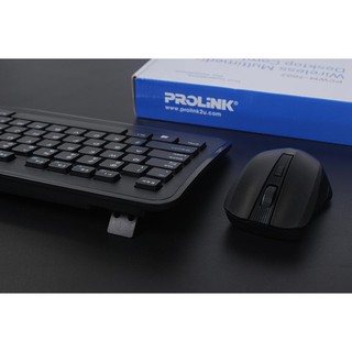 Bộ bàn phím và chuột không dây Prolink PCWM7002