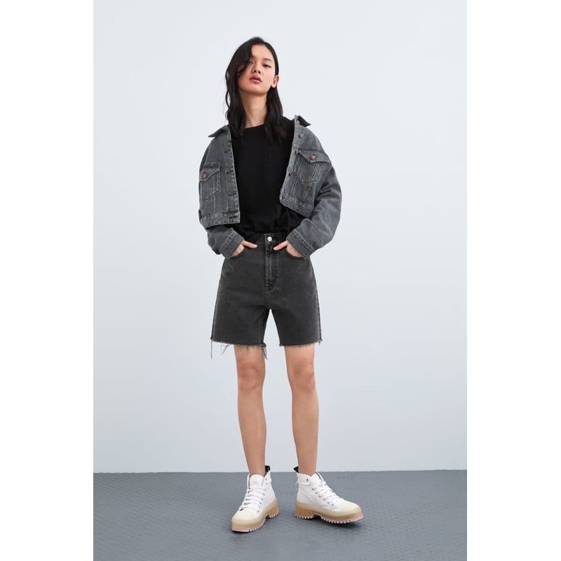 ✅Freeship✅ Quần ngố jean mềm. Hình cận vải shop chụp