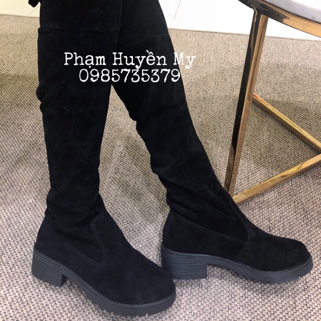 Boot đùi cao 5cm