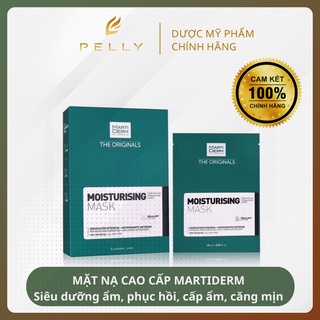Mặt nạ phục hồi, dưỡng ẩm, trắng da, chống lão hoá cao cấp MARTIDERM xanh lúa non