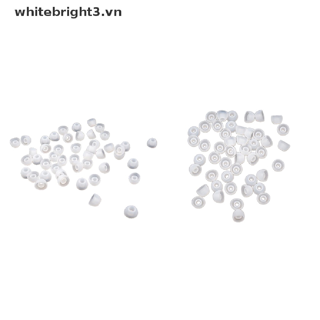 Set 50 Nút Bọc Tai Nghe Bằng Silicon Mềm Đặc Biệt