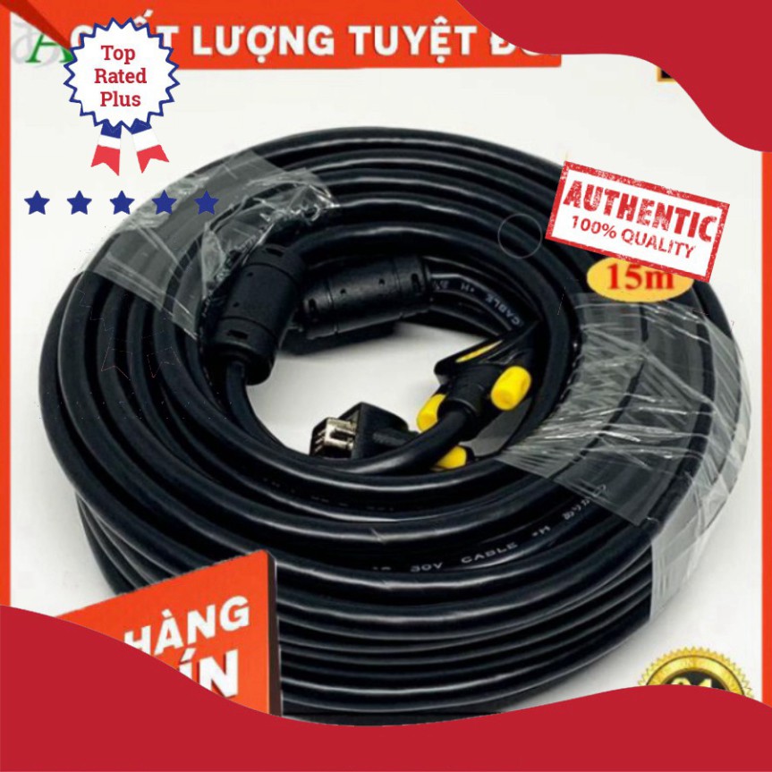 ✅ DÂY VGA 3+6 15M ARI ARIGATO Đảm Bảo Chất Lượng ✅