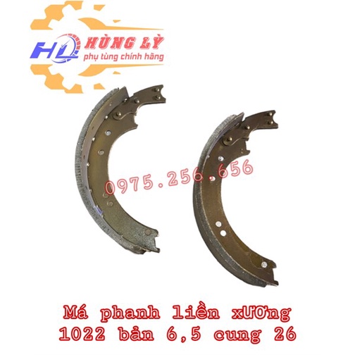 Má phanh liền xương 1022 bản 6,5 cung 26