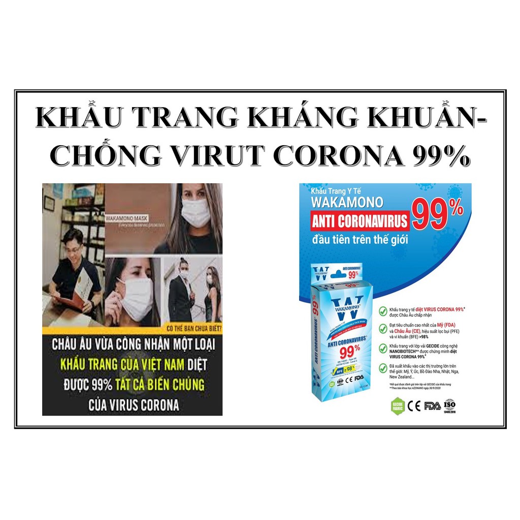 KT DIỆT 99% VIRUS WAKAMONO