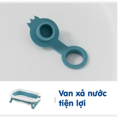 Chậu tắm GÁP GỌN cho bé FREE SHIP  Chậu tắm cho bé sơ sinh HANBEI gấp gọn