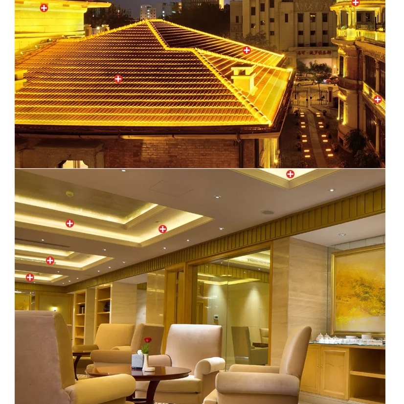Đèn Led dây đôi 5730 siêu sáng 2 hàng