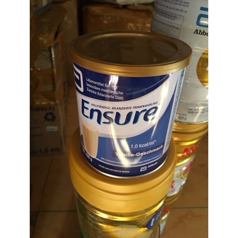 Sữa bột Ensure Abbott Đức Hộp 400g hương Vani 400g