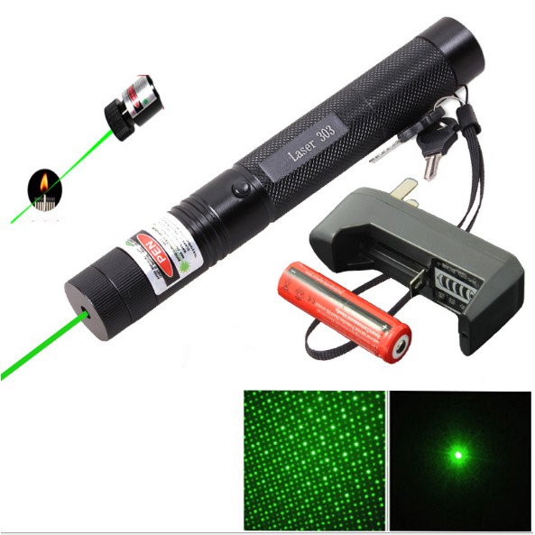 Đèn laser siêu mạnh ánh sáng xanh hỗ trợ bài thuyết trình JD851