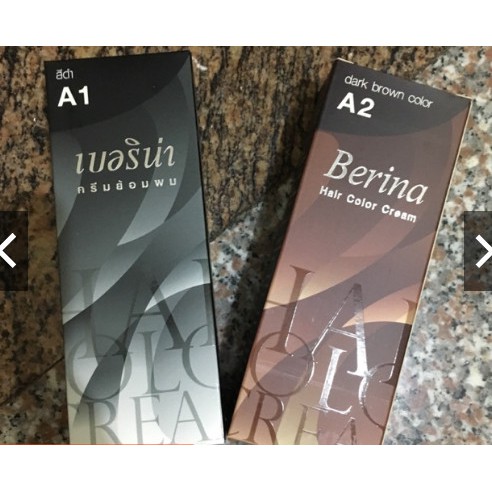KEM nhuộm tóc phủ bạc Berina 60ml