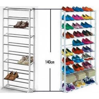 Kệ giầy 10 tầng lắp ráp tiện dụng