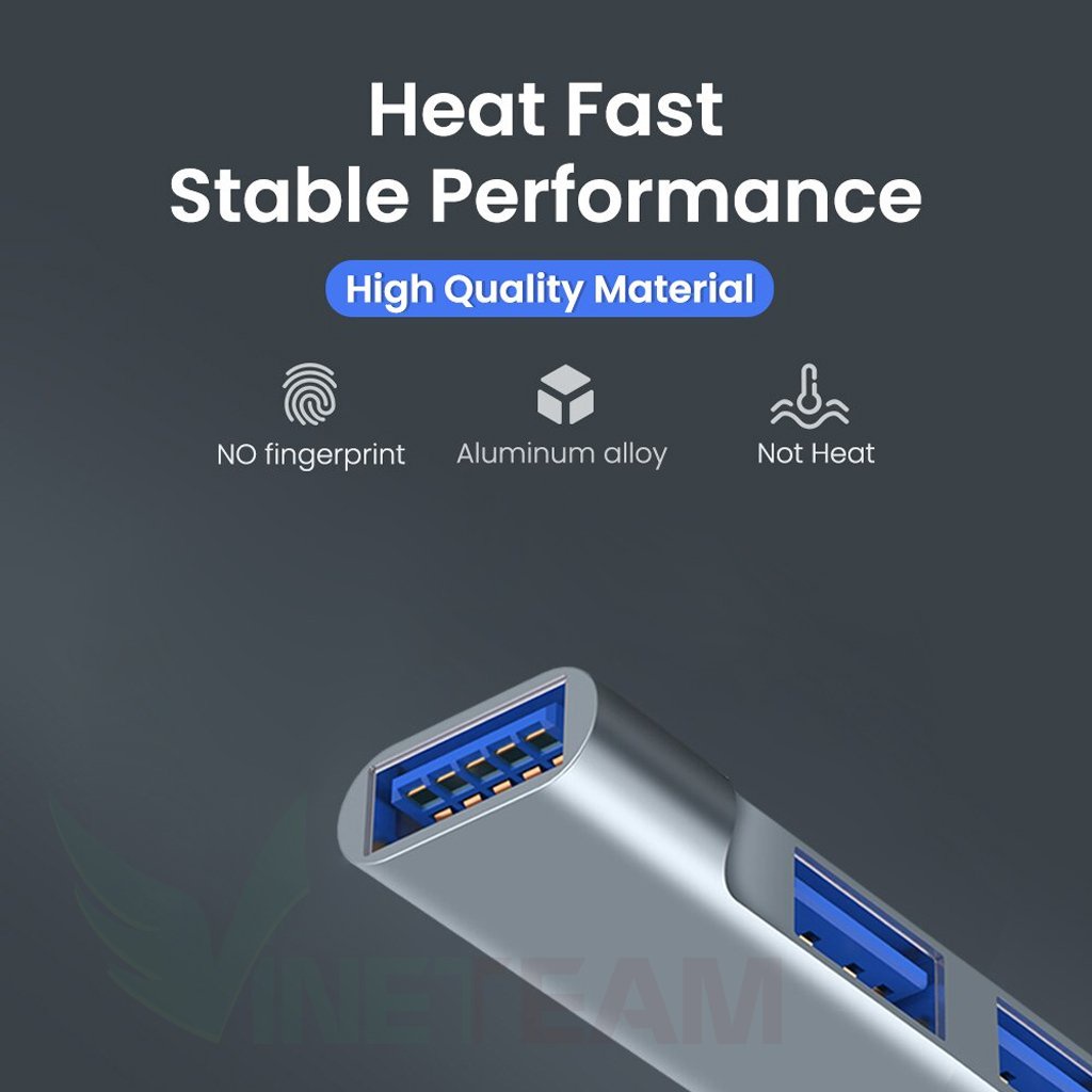 HUB USB Type C , Bộ chia cổng Hub USB  3.0 và Hub Type C  -dc4756