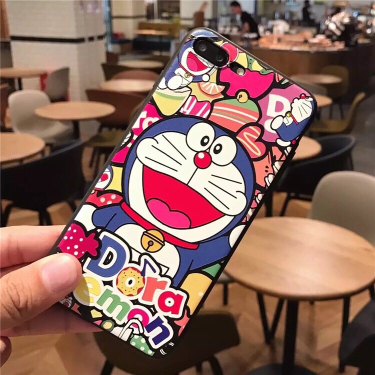 Ốp lưng 3D - 4D juice Mèo Máy Doraemon " HOT "