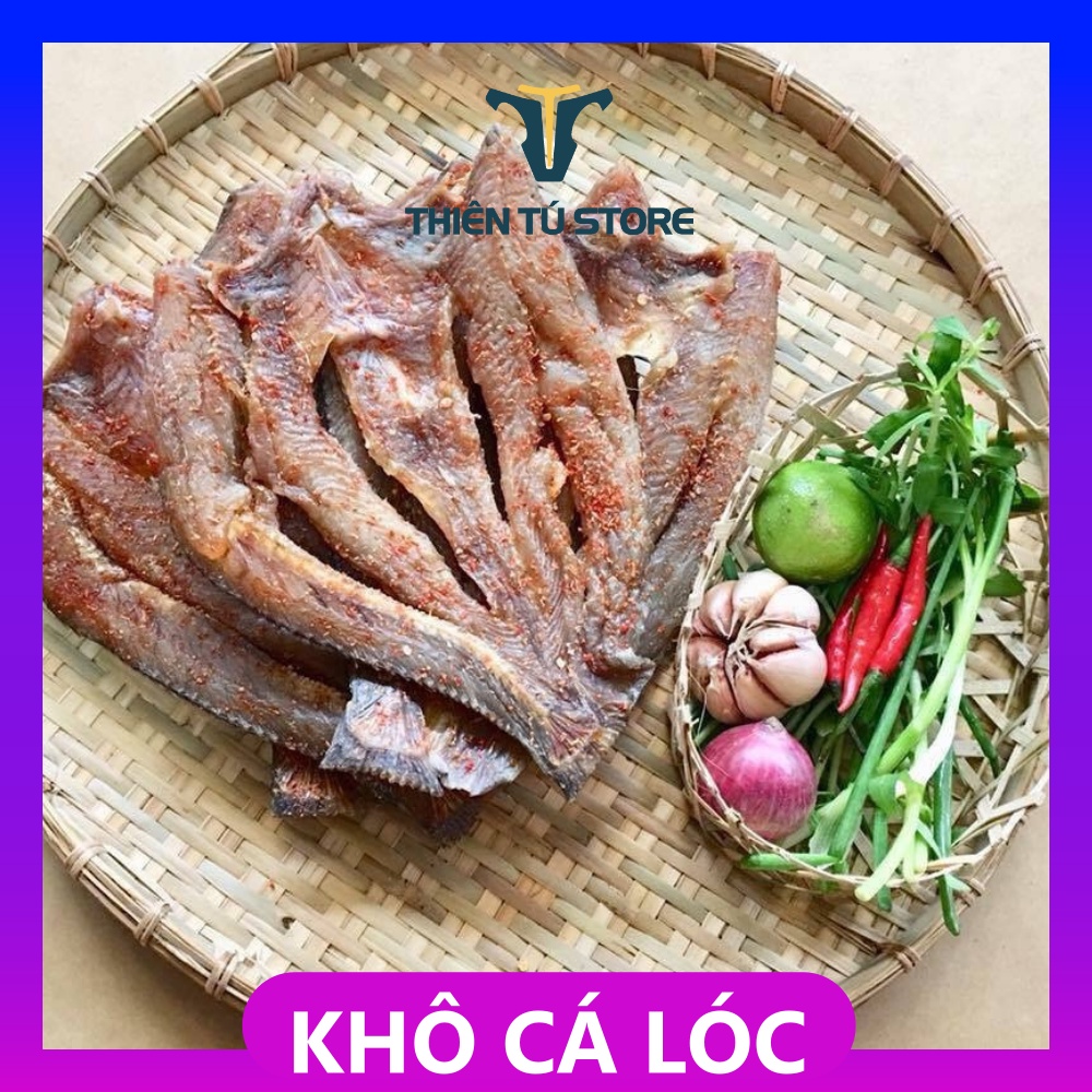 Khô cá lóc Đồng Tháp ,khối lượng 500GR đủ 3 nắng chất lượng thơm ngon,thịt dai ngọt,bảo quản sạch
