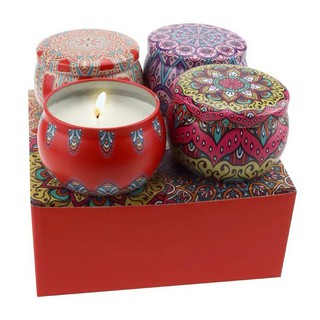 [Giá ưu đãi] COMBO 2 CỐC NẾN THƠM HOA KHÔ THIÊN NHIÊN