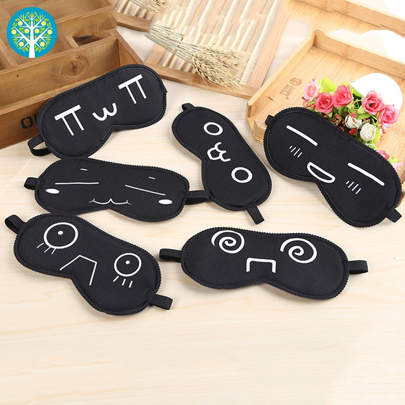 [Hàng mới về] Miếng Bịt Mắt Ngủ Họa Tiết Hoạt Hình Dễ Thương Chống Trầy Xước