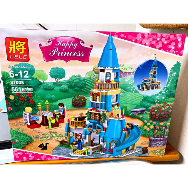Đồ Chơi Lắp Ráp Cung Điện Công Chúa Và Hoàng Tử 37008-561 mảnh