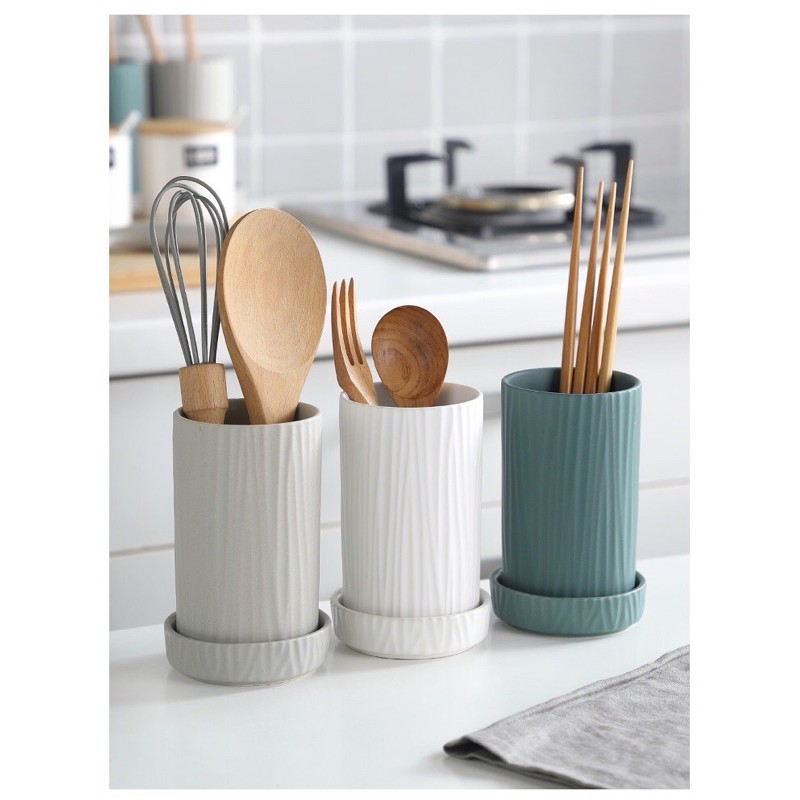 Ống đựng đũa bằng gốm ceramic