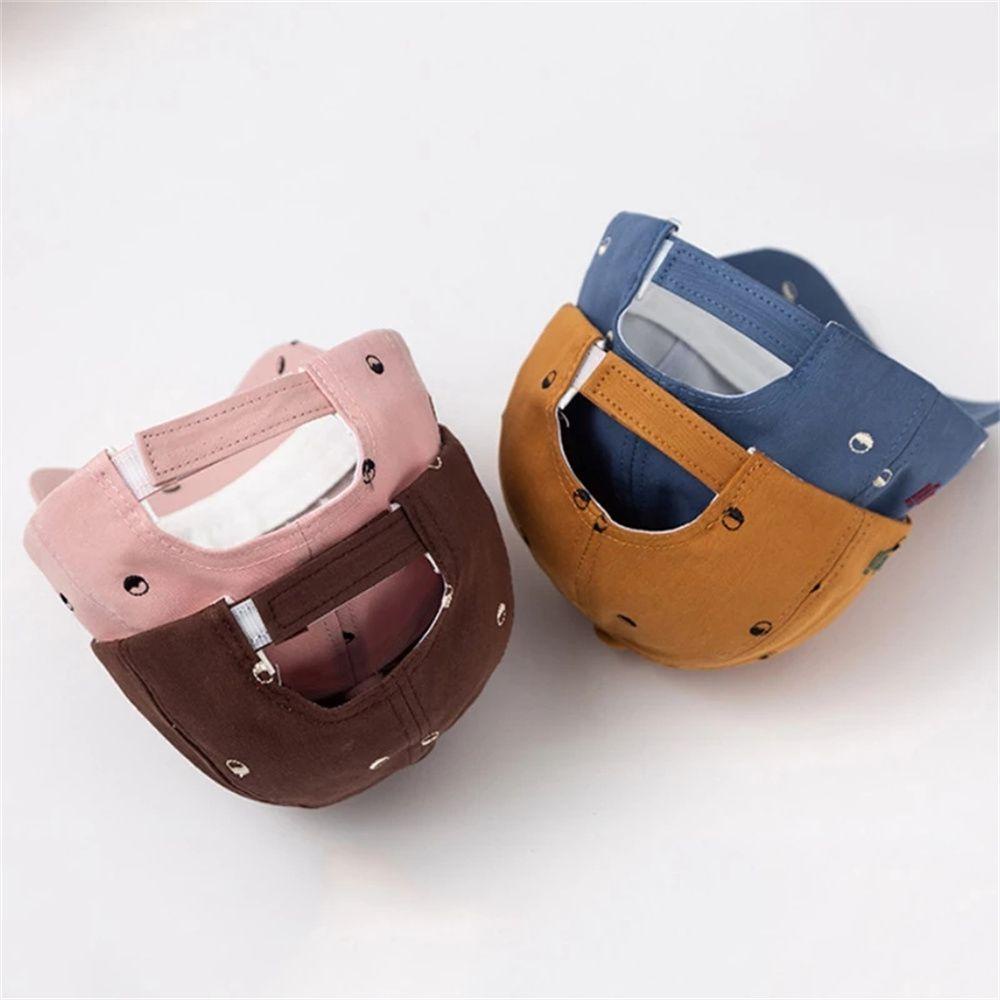 IVORY Mũ Lưỡi Trai Chống Nắng In Chữ Dễ Thương Cho Bé