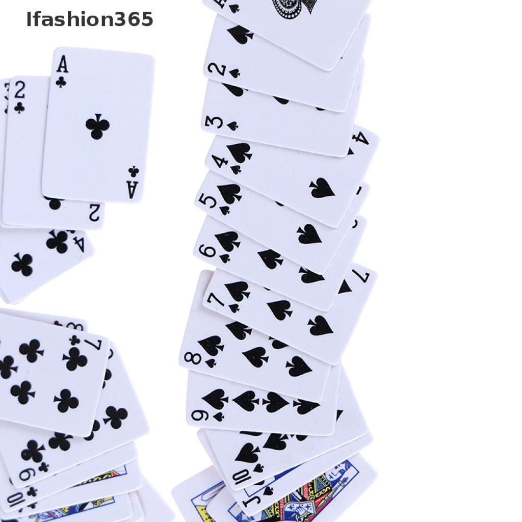 Bộ Bài Tây Giấy Mini 365 Tỉ Lệ 1: 12 Cho Nhà Búp Bê