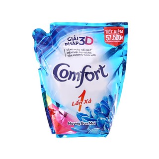 NƯỚC XẢ VẢI COMFORT MỘT LẦN XẢ HƯƠNG GIÓ XUÂN - BAN MAI TÚI 1,6L