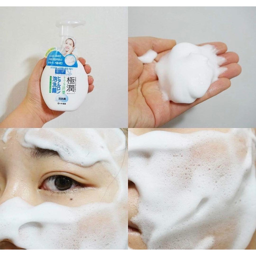 Sữa Rửa Mặt Tạo Bọt HadaLabo Gokujyun Foaming Cleanser | BigBuy360 - bigbuy360.vn