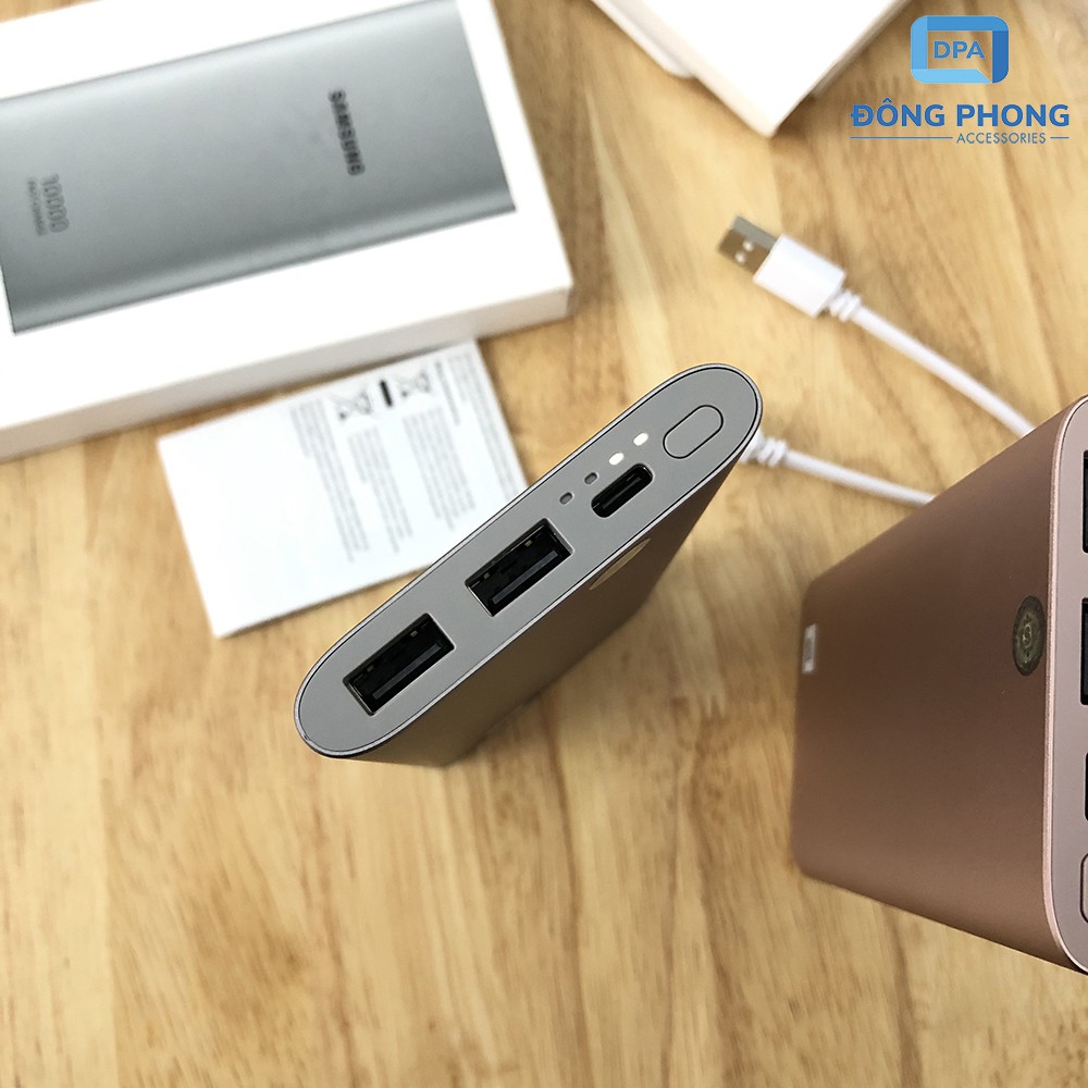 Pin dự phòng Samsung 10000mAh EB-P1100 chính hãng cổng Type C hỗ trợ sạc nhanh quick charge