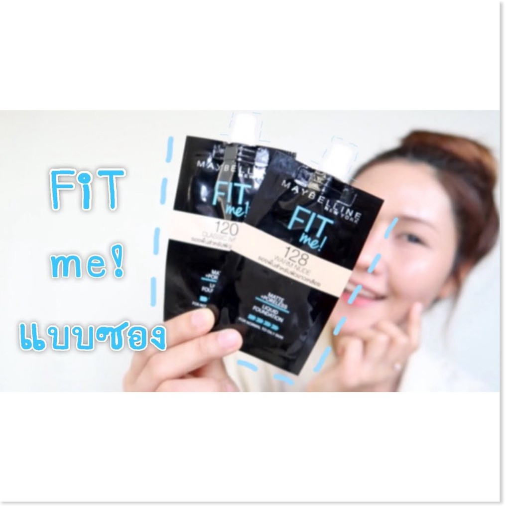[Mã giảm giá mỹ phẩm chính hãng] Combo 6 Kem Nền Mịn Lì Maybelline Fit Me Matte Poreless Foundation 5mlx6 | BigBuy360 - bigbuy360.vn