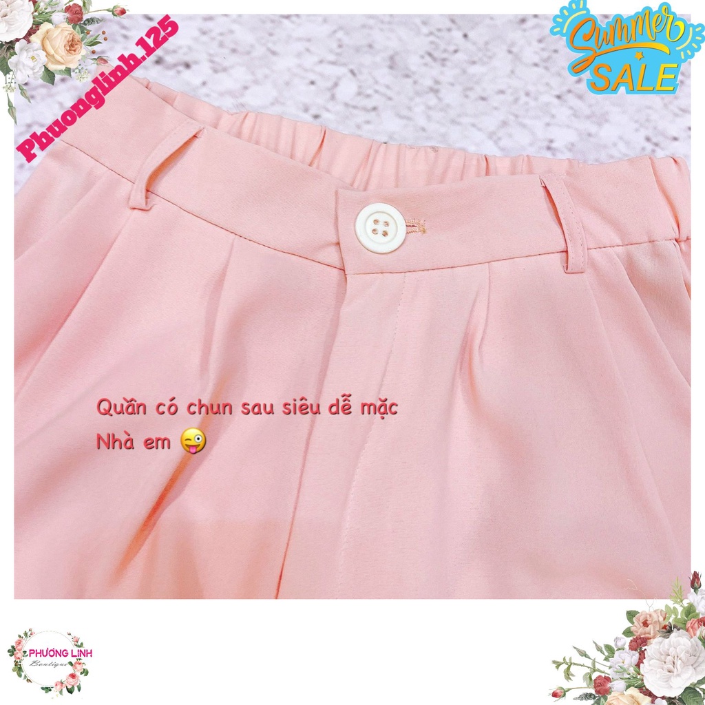 SET VEST HÔNG KHUY TRẮNG CHUN SAU | BigBuy360 - bigbuy360.vn