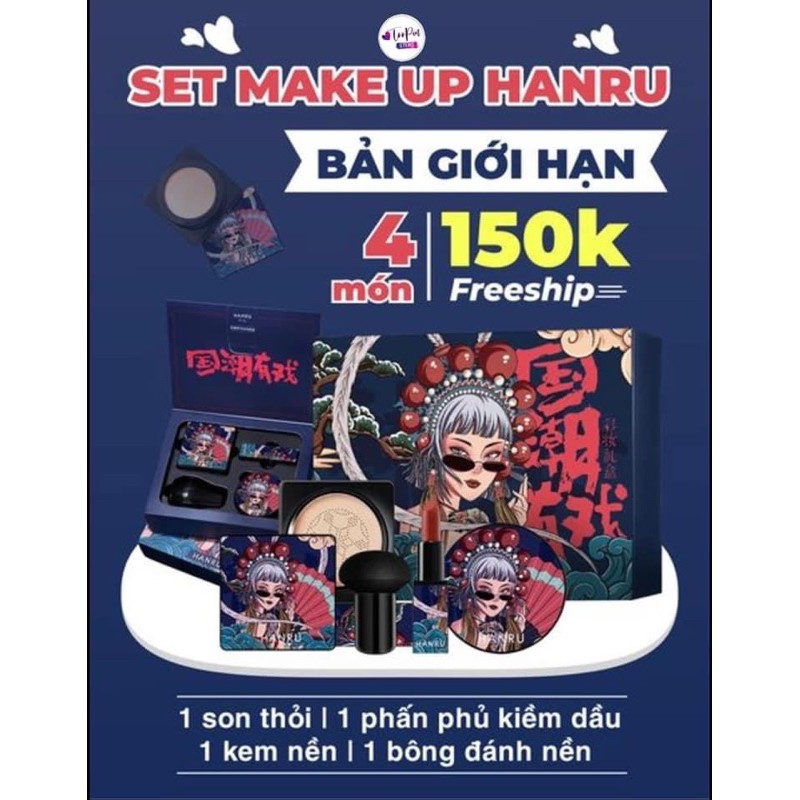 FULL SET 4 MÓN HANRU PHIÊN BẢN GIỚI HẠN | BigBuy360 - bigbuy360.vn