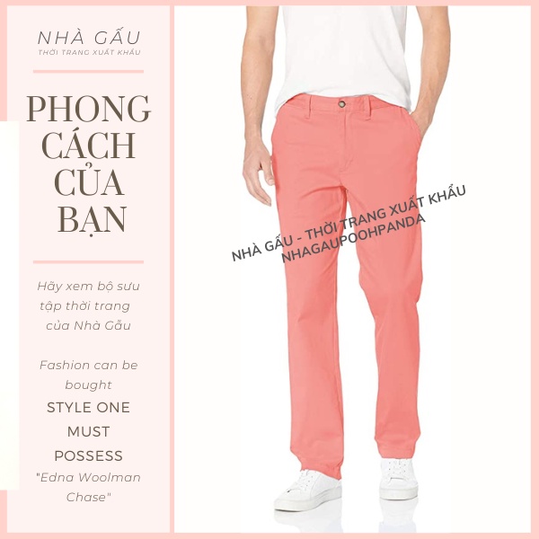 Quần dài nam Nautica màu cam