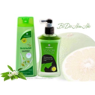 🌺🌺*Combo Dầu Gội Và Lotion Dưỡng Tóc Ngăn Rụng Tinh Dầu Bưởi Thorakao