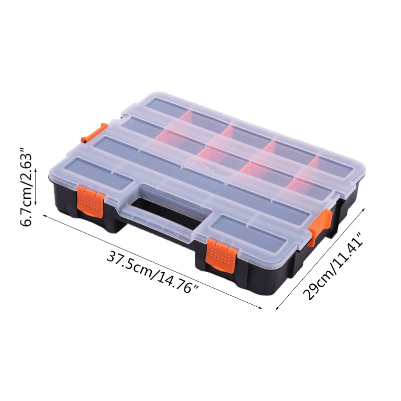 Hộp Đựng Dụng Cụ Nhiều Ngăn Chống Va Đập Tiện Dụng